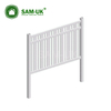 Cheap PVC Not Coated Used Semi Privacy Fence Panels White Garden Fence Picket Fence