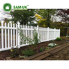 White Plastic Yard Vinyl Temporary Privacy Cheap Vinyl Fence