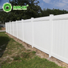 White pvc vinyl privary cheap fence