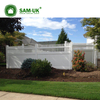 Pvc Fence White Plastic Picket Fencing Pvc Private Fence