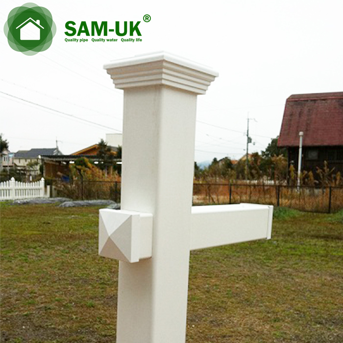 White Custom Hanging Vinyl Mailbox