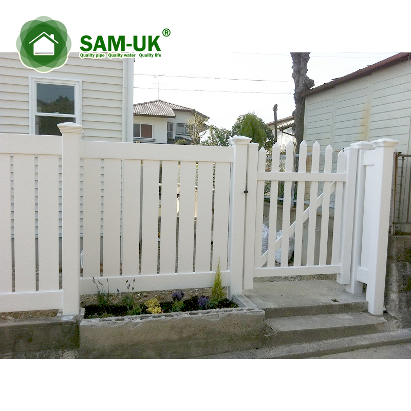 Pvc Fire Resistant Fence Vinyl Lattice Fence