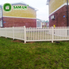 Decorative Garden Fencing PVC Scalloped Picket Fence