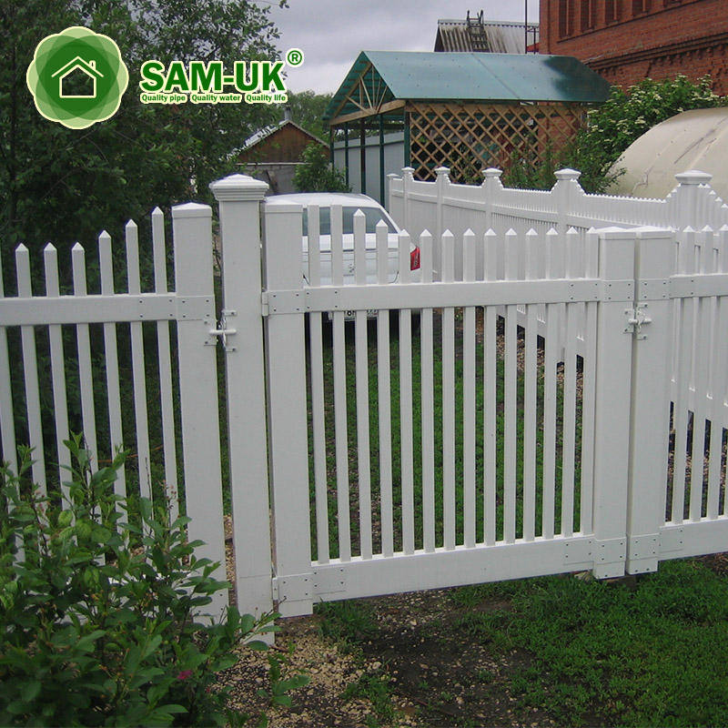12 Ft Picket Fence with Double Gate Iron