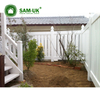 Plastic Small Garden Fence Vinyl Fence Slats