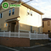 Free Standing Expandable Portable Vinyl Semi Privacy Fence