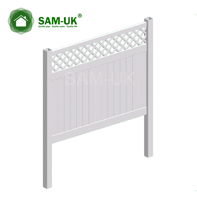Privacy Palisade Vinyl Fence Picket Vinyl Fence Composite Privacy Fence