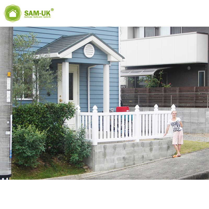 Vinyl Slats Panel Privacy Fence Pvc Plastic Picket Fence