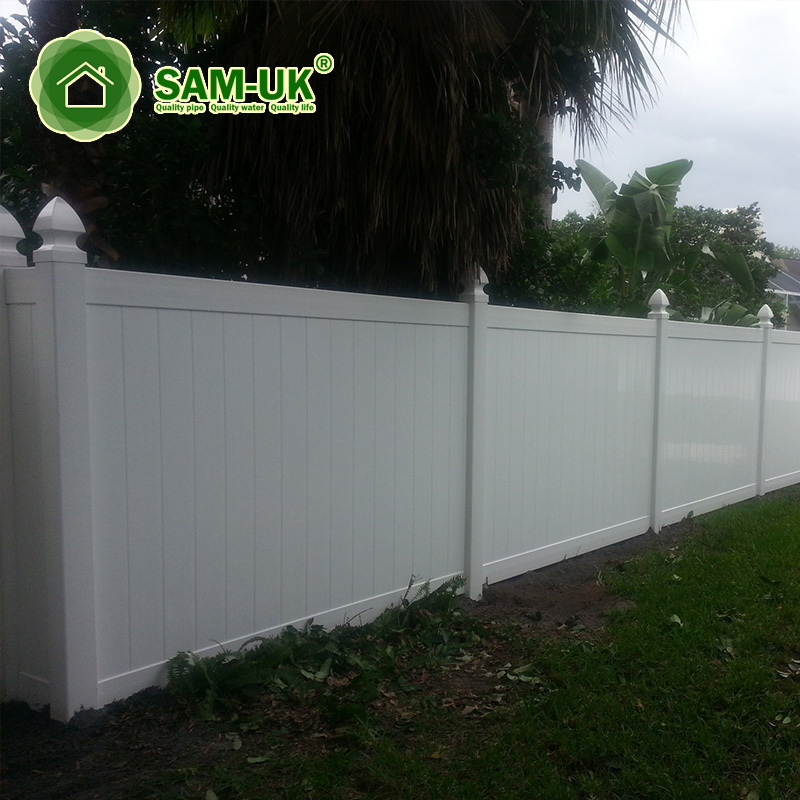 Farm Fence Pvc Panel Exterior Composite Garden Brand New Privacy White Vinyl Picket