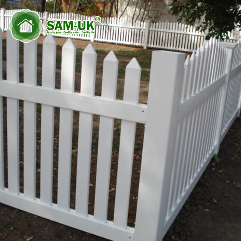 Widely Used high Standard Elegant White Color Cheap Gates and Fence for House