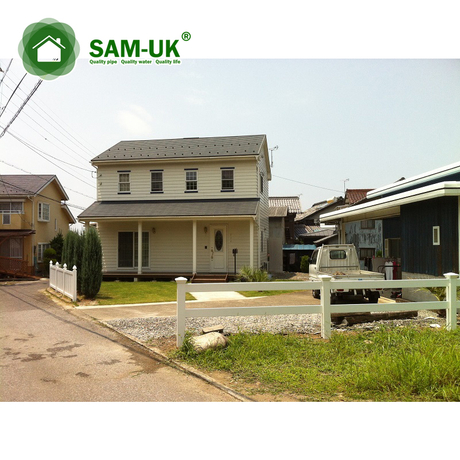 Rail Composite Farm Pvc Vinyl Panel Privacy Fence