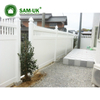 White Vinyl Panel Garden Privacy Pvc Fence