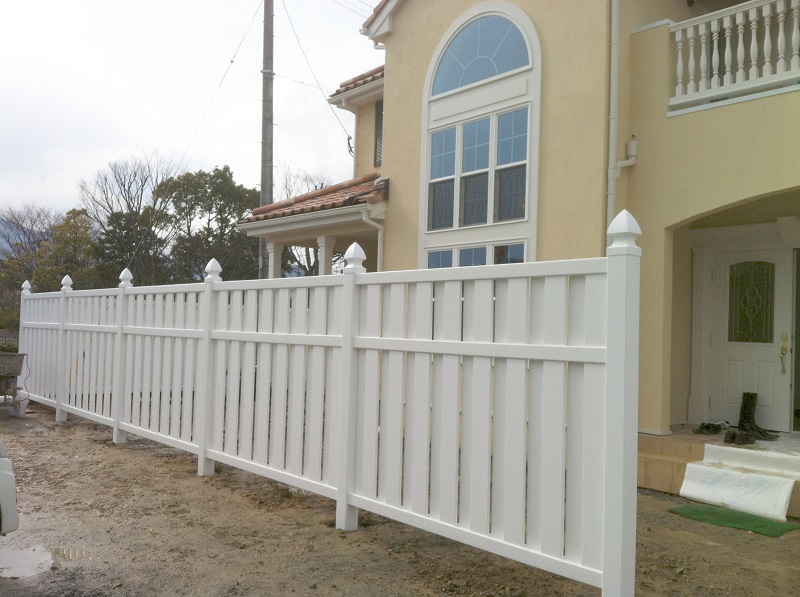 Popular And Cheap Composite Pvc Plastic Fence