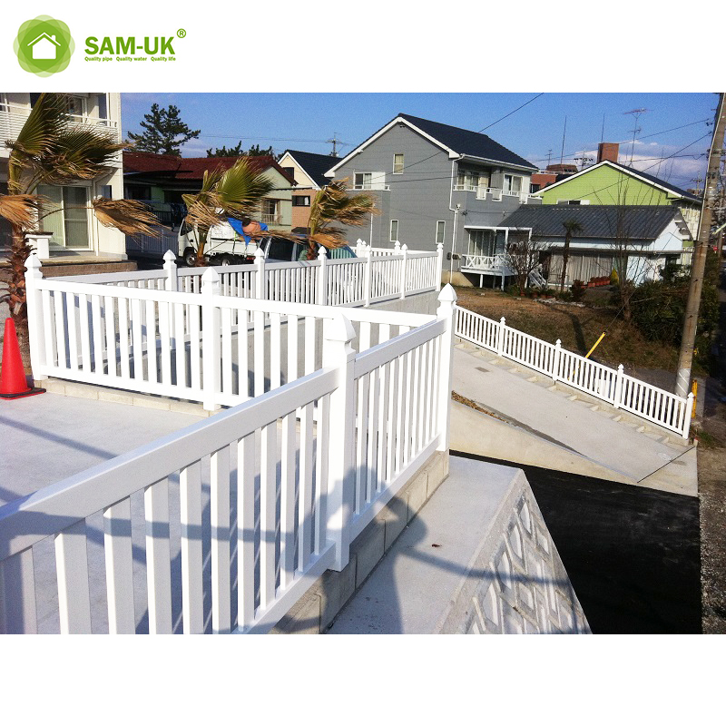 Vinyl Slats Panel Privacy Fence Pvc Plastic Picket Fence