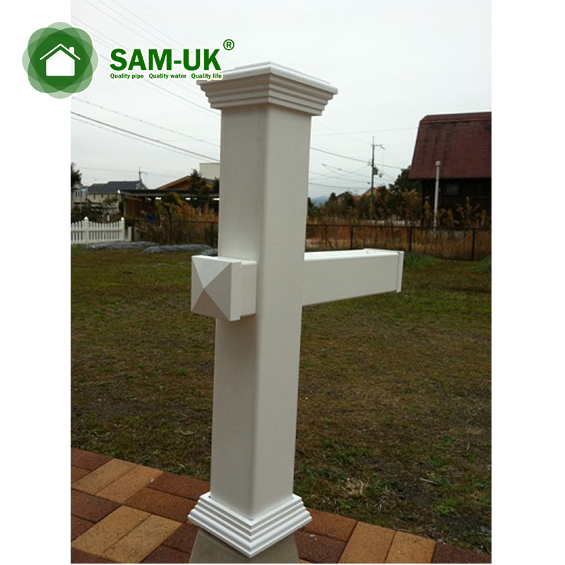 White Custom Hanging Vinyl Mailbox