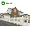 Free Standing Expandable Portable Vinyl Semi Privacy Fence