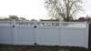 Semi Privacy Vinyl Panel Fence