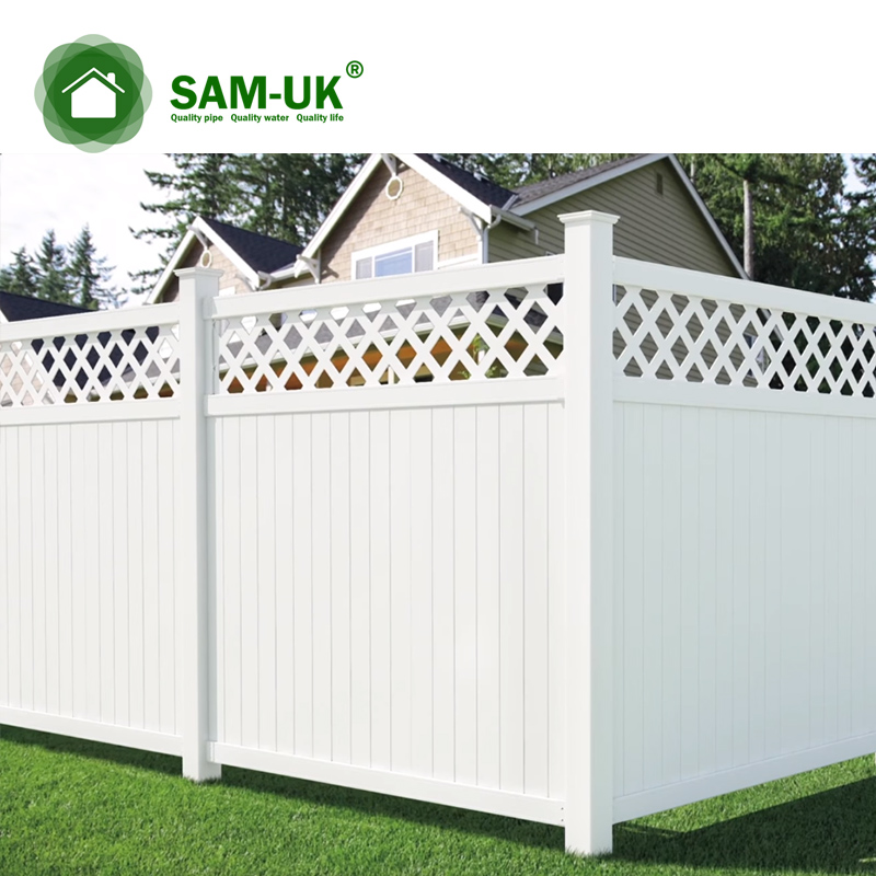 Privacy Palisade Vinyl Fence Picket Vinyl Fence Composite Privacy Fence