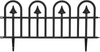 Garden small fence