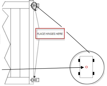 installing of double vinyl gate3