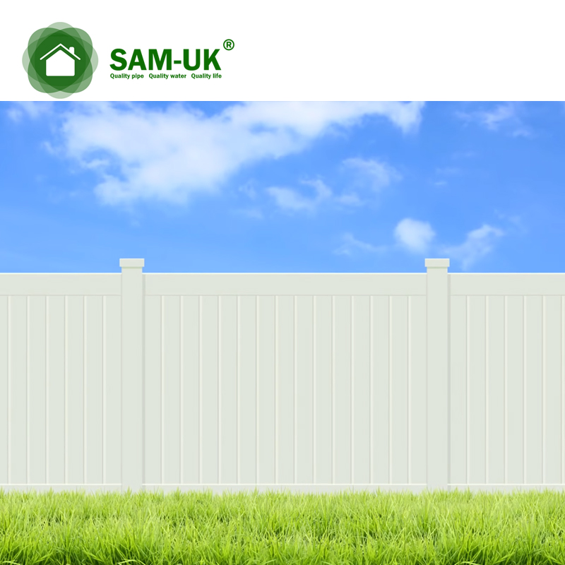 Farm Fence Pvc Panel Exterior Composite Garden Brand New Privacy White Vinyl Picket
