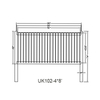 Privacy Garden Cheap Pvc Vinyl Fence Panels
