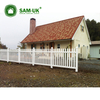 Portable Plastic Pvc Picket White Brand New Privacy Fence Indoor