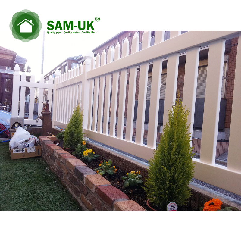 Free Standing Expandable Portable Vinyl Semi Privacy Fence