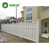 White Plastic Vinyl Used Privacy Top Lattice Privacy Temporary Privacy Fencing