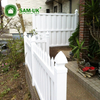Top Lattice Privacy Fence Used Vinyl Fence Pvc Plastic Fence