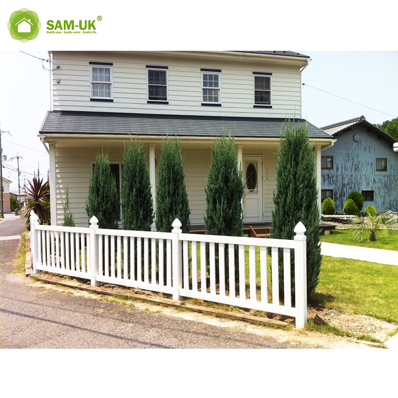 Farm Fence Pvc Vinyl White Plastic Pvc Used Privacy Fence