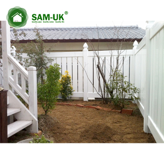 White Plastic Picket Fencing Used Vinyl Fence For Sale Garden Fence