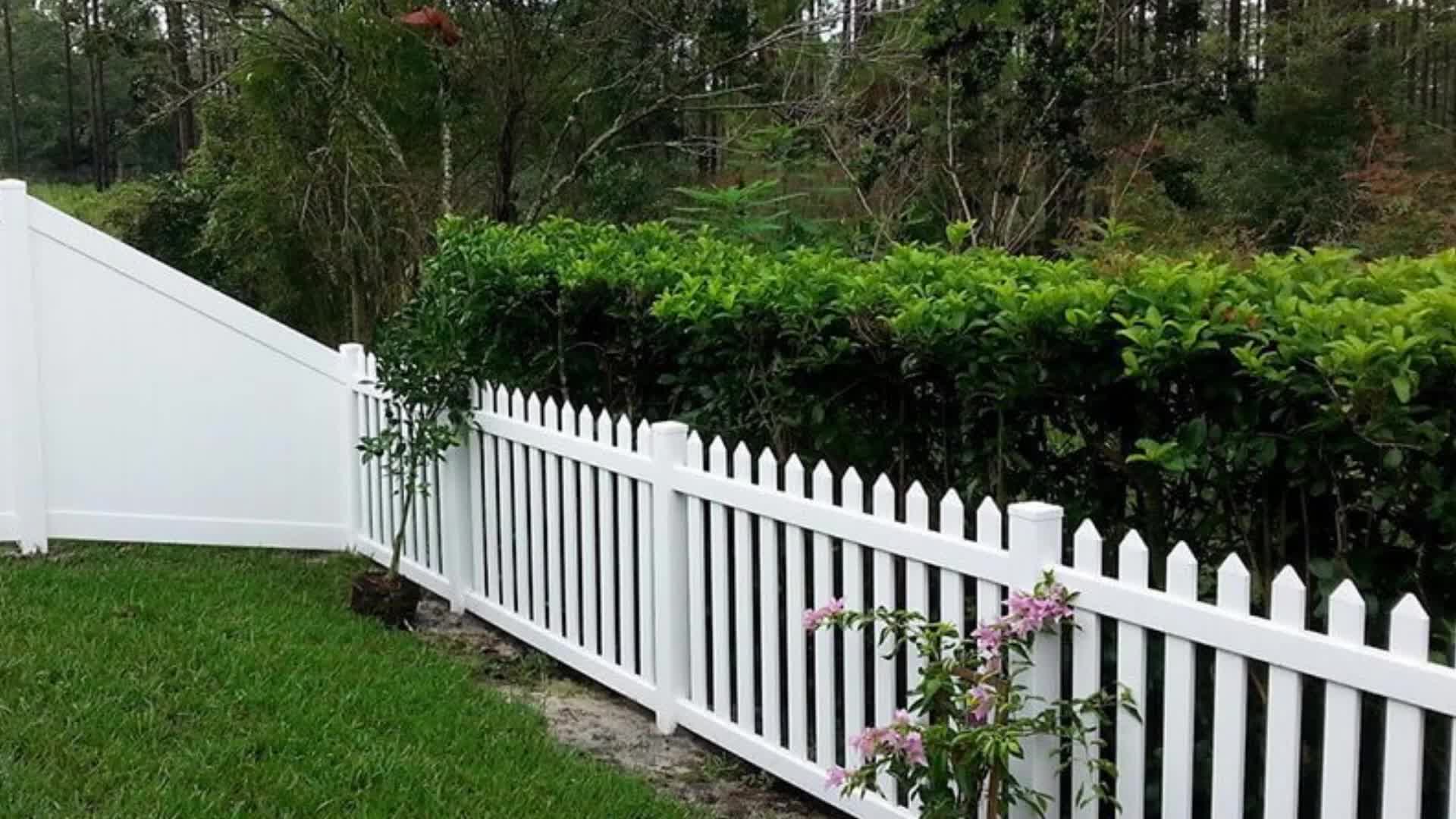Lowes Vinyl Fence Panels Pvc Private Fence Vinyl Privacy Fence