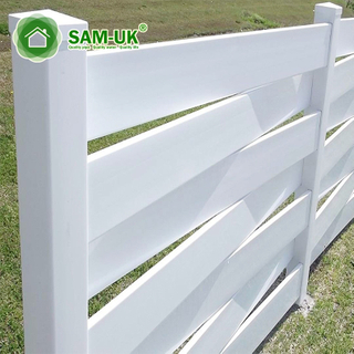 Home Use Decoration Garden Vinyl Fencing Factory Pvc Privacy Fence