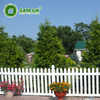 Decorative Garden Fencing PVC Scalloped Picket Fence