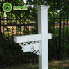 White Free Standing Vinyl Real Estate Sign Post